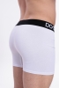 Docks Erkek 3'lü Boxer Regular Fit Beyaz Model Siyah Detay