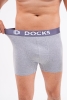 Docks Erkek 3'lü Boxer Regular Fit Gri Model Premium