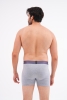 Docks Erkek 3'lü Boxer Regular Fit Gri Model Premium