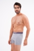 Docks Erkek 3'lü Boxer Regular Fit Gri Model Premium