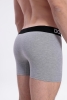 Docks Erkek 3'lü Boxer Regular Fit Gri Model Siyah Detay