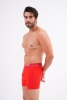 Docks Erkek 3'lü Boxer Regular Fit Kırmızı Model Beyaz Detay