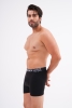 Docks Erkek 3'lü Boxer Regular Fit Siyah 