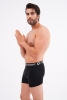 Docks Erkek 3'lü Boxer Regular Fit Siyah Model 