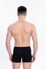Docks Erkek 3'lü Boxer Regular Fit Siyah Model Beyaz Detay