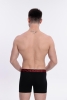 Docks Erkek 3'lü Boxer Regular Fit Siyah Model Kırmızı Detay