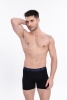 Docks Erkek 3'lü Boxer Regular Fit Siyah Model Mavi Detay