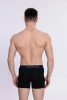 Docks Erkek 3'lü Boxer Regular Fit Siyah Model Mavi Detay