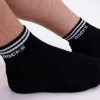 DOCKS Spor Siyah Çorap – Beyaz Şeritli (6’lı Paket)